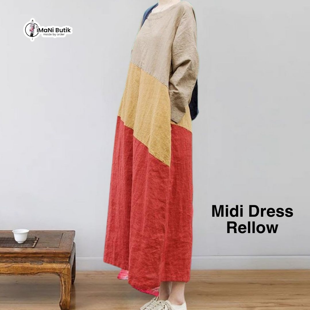 Midi Dress Rellow (2)
