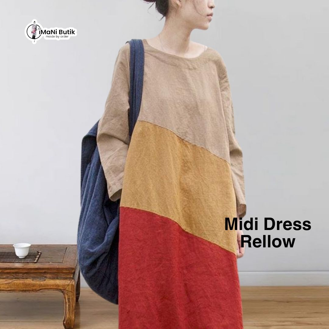 Midi Dress Rellow (6)